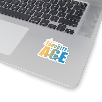 This Is My Favorite Age – Vibrant Keenager Sticker