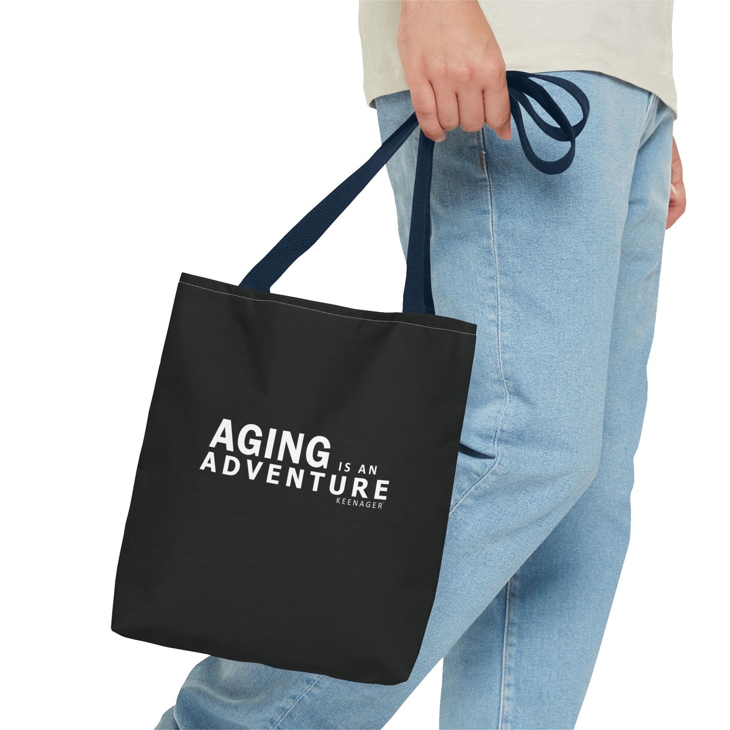 Aging Is an Adventure – Tote Bag (Keenager)