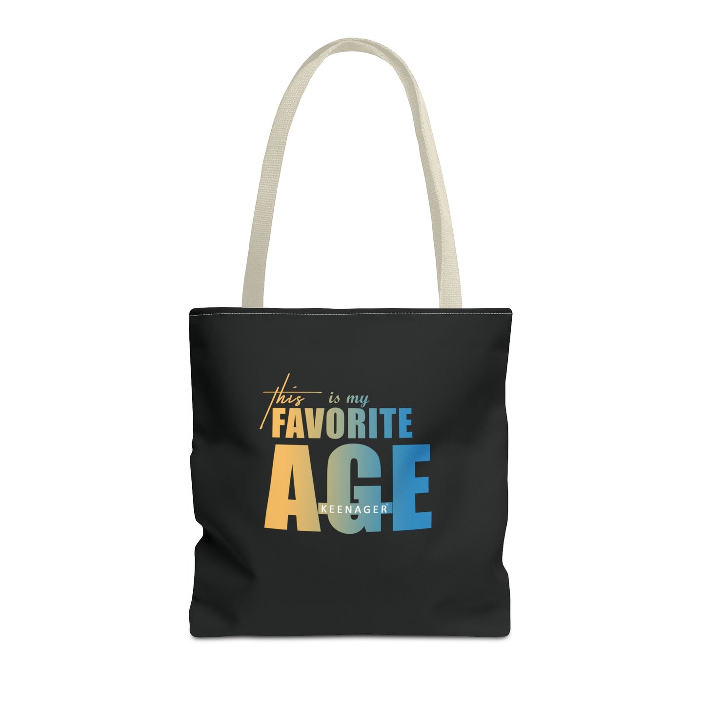 This Is My Favorite Age – Tote Bag (Keenager)