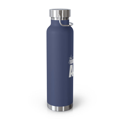 This Is My Favorite Age – 22oz Insulated Water Bottle (Keenager)