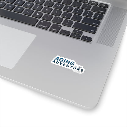 Aging is an Adventure – Bold Motivational Sticker