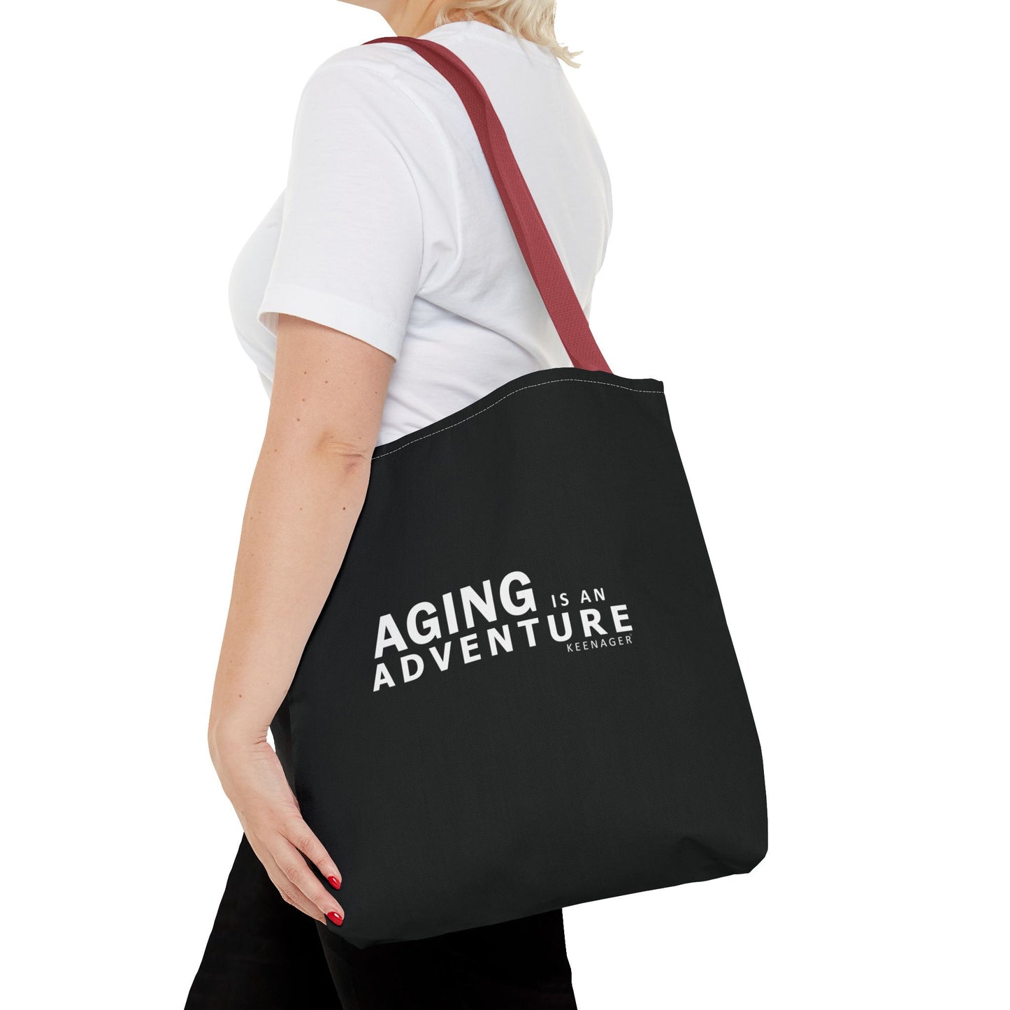 Aging Is an Adventure – Tote Bag (Keenager)