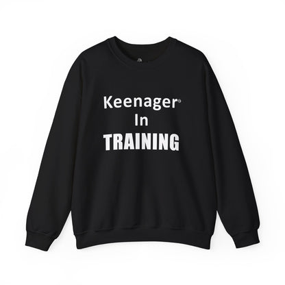 Keenager In Training – Playful & Comfy Sweatshirt
