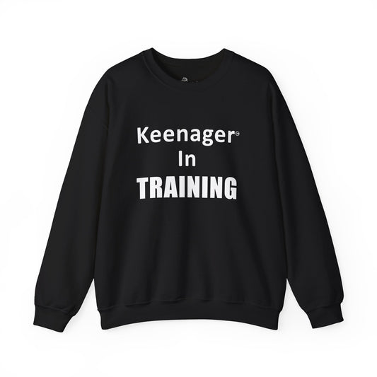 Keenager In Training – Playful & Comfy Sweatshirt