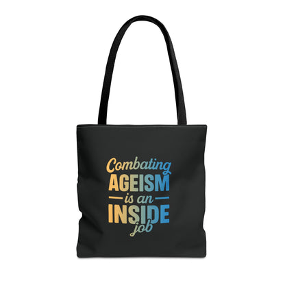 Combating Ageism Is an Inside Job – Tote Bag (Keenager)
