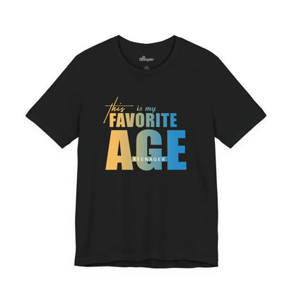 This Is My Favorite Age – Vibrant Tee for Positive Aging