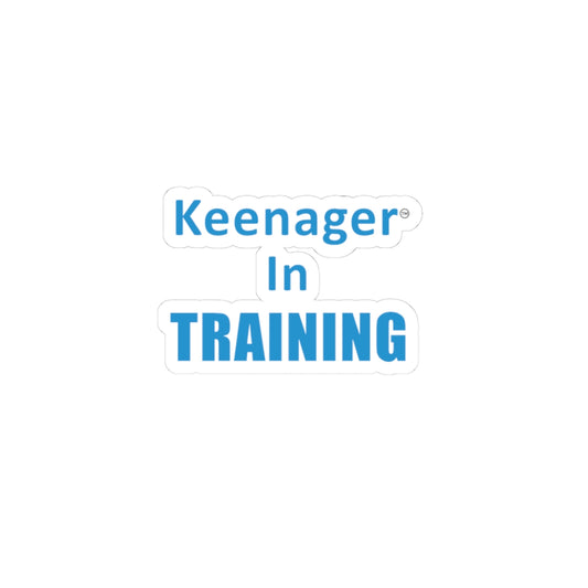 Keenager in Training – Playful Lifestyle Sticker