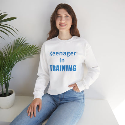 Keenager In Training – Playful & Comfy Sweatshirt