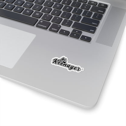 Keenager – A Bold Sticker Celebrating the Joy of Aging!