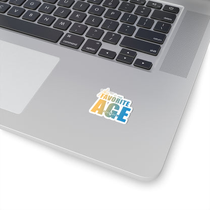 This Is My Favorite Age – Vibrant Keenager Sticker