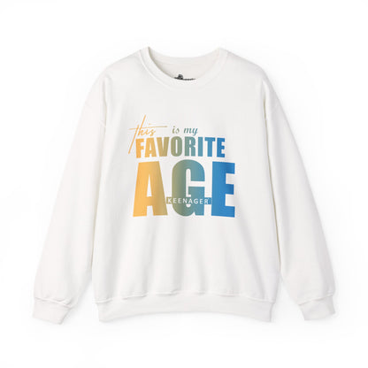 This is My Favorite Age – Colorful Statement Sweatshirt