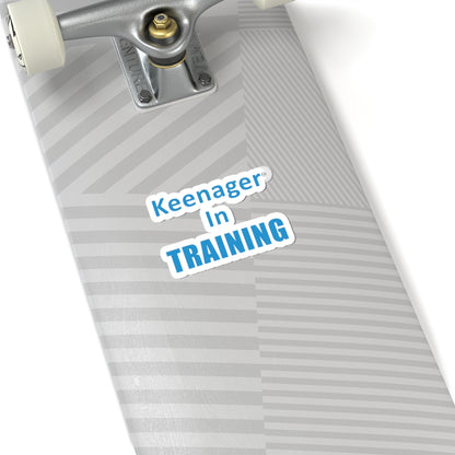 Keenager in Training – Playful Lifestyle Sticker