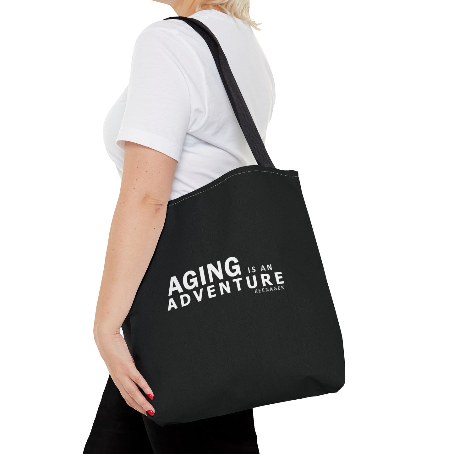 Aging Is an Adventure – Tote Bag (Keenager)