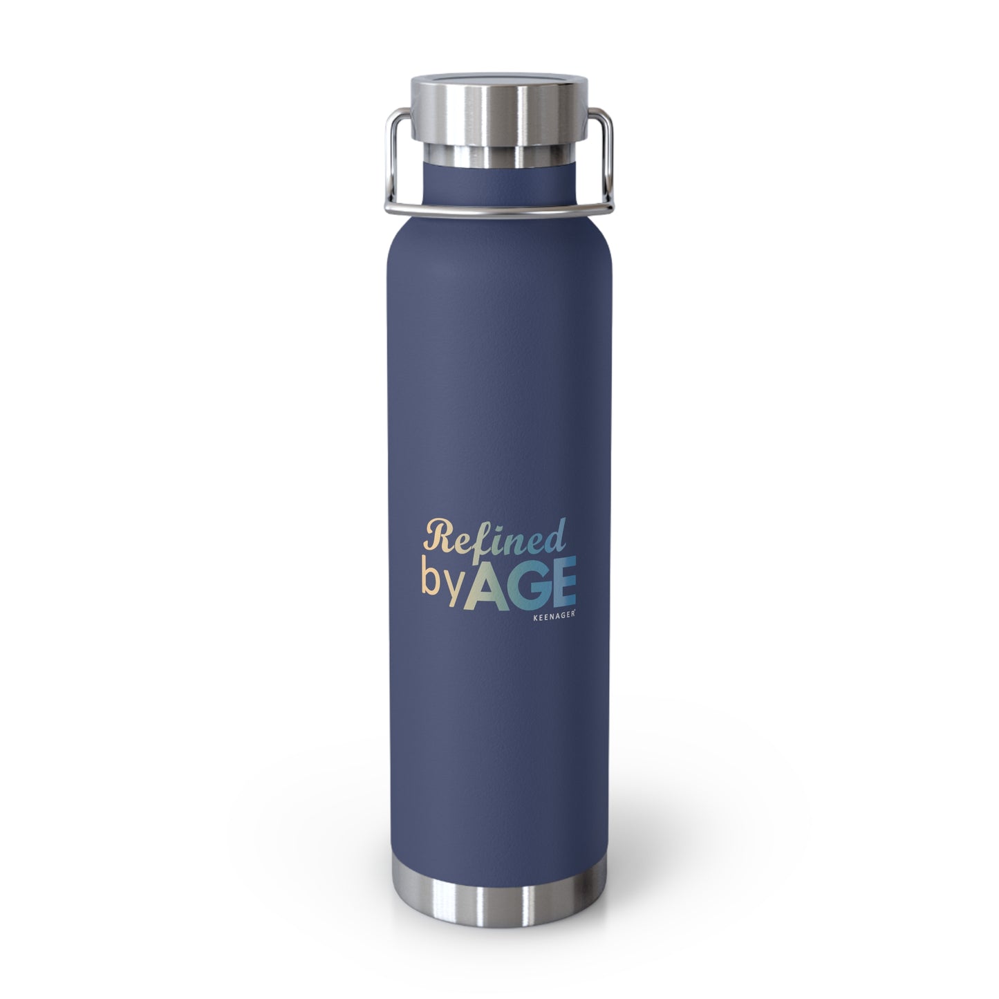 Refined by Age – 22oz Insulated Water Bottle (Keenager)