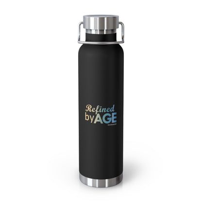 Refined by Age – 22oz Insulated Water Bottle (Keenager)