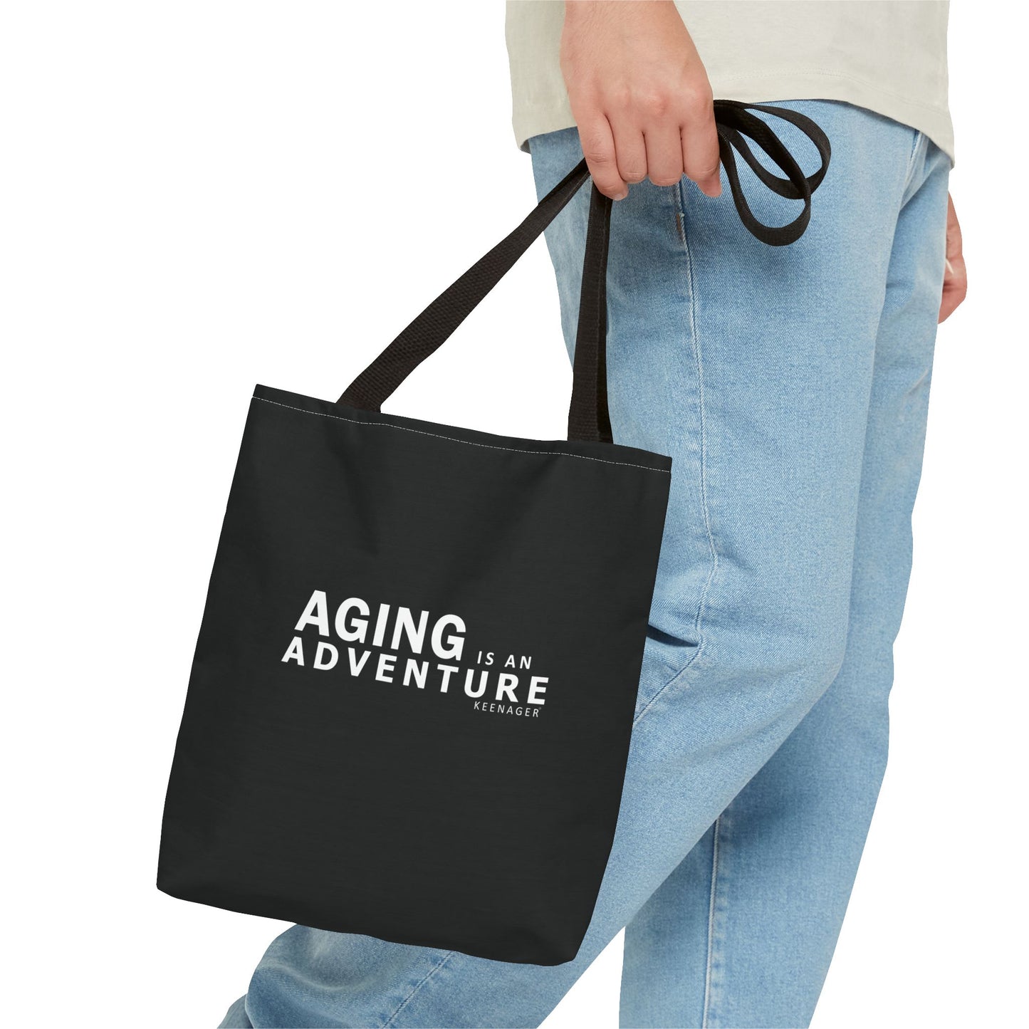 Aging Is an Adventure – Tote Bag (Keenager)