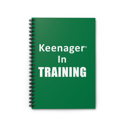 Keenager in Training – Spiral Notebook
