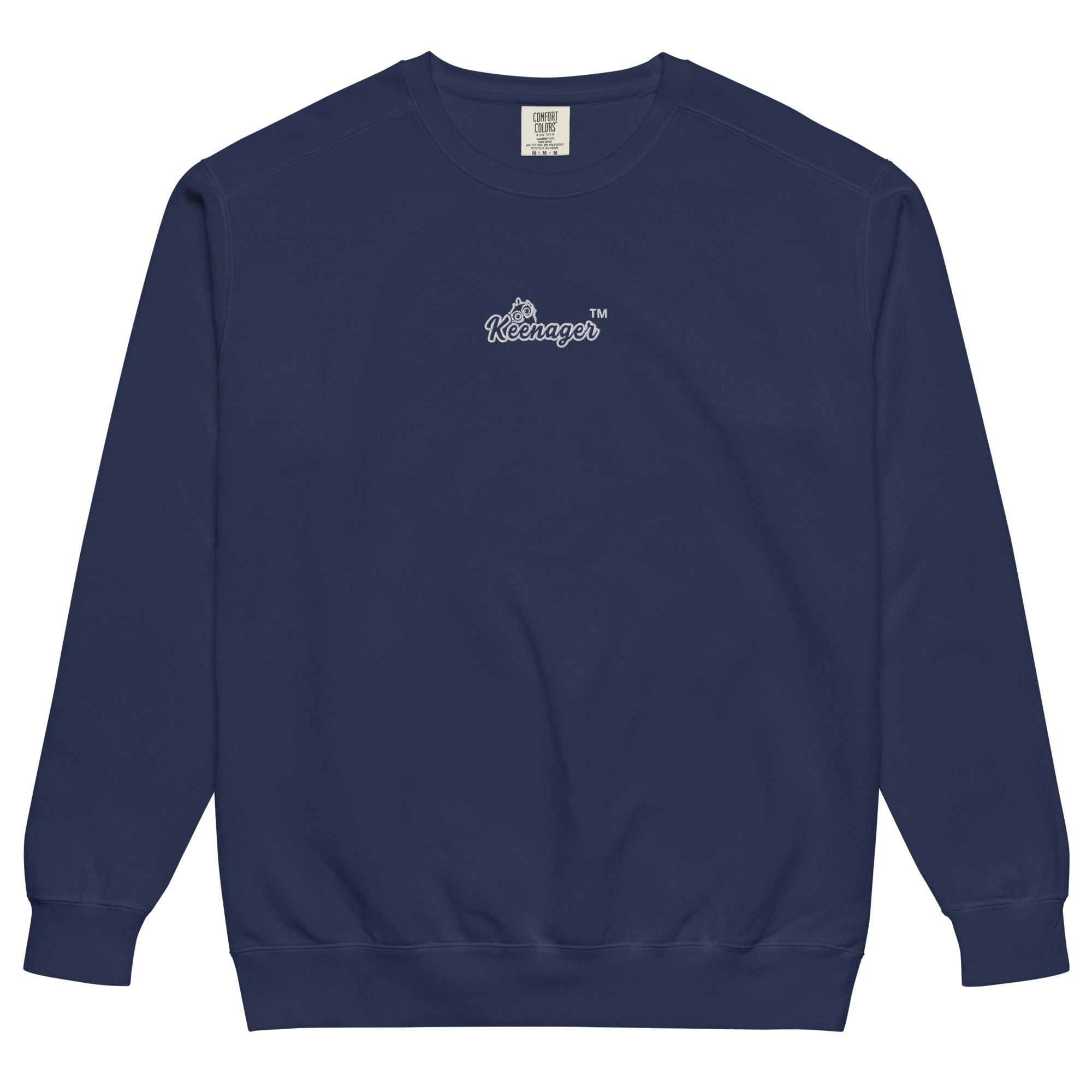 Embroidered Keenager™ Logo Crewneck Sweatshirt